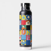 LOONEY TUNES™ Character Schachbrett Blocks Trinkflasche (Links)