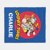 LOONEY TUNES™ Charakter-Logo Fleecedecke (Vorderseite (Horizontal))