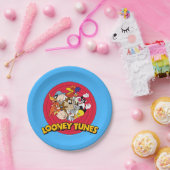 LOONEY TUNES™ Charakter-Logo Pappteller (Party)