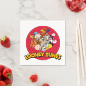 LOONEY TUNES™ Charakter-Logo Serviette (Beispiel)