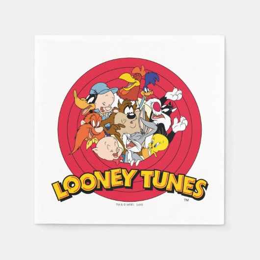 LOONEY TUNES™ Charakter-Logo Serviette (Vorderseite)