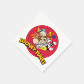 LOONEY TUNES™ Charakter-Logo Serviette (Ecke)