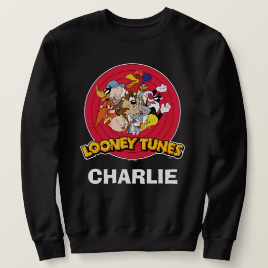LOONEY TUNES™ Charakter-Logo Sweatshirt (Design vorne)