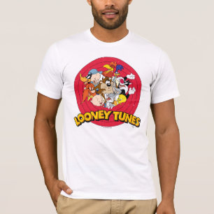 LOONEY TUNES™ Charakter Vintage-Logo T-Shirt