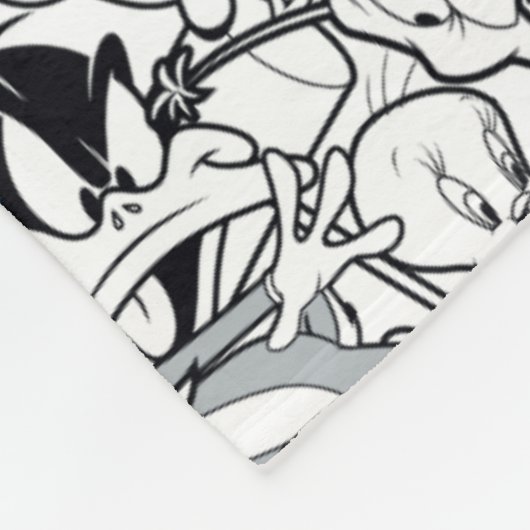 LOONEY TUNES™ Color Pop Muster Fleecedecke (Ecke)