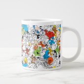 LOONEY TUNES™ Color Pop Muster Jumbo-Tasse (Rechts)