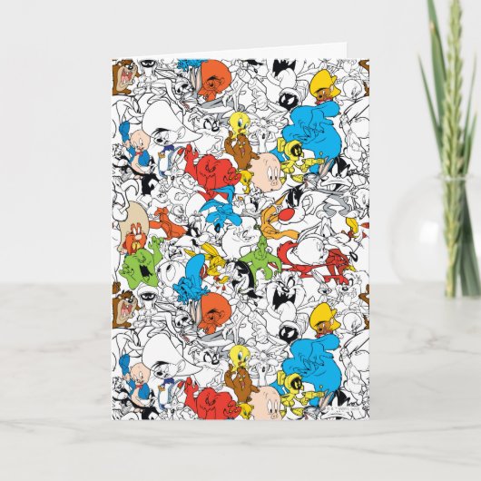 LOONEY TUNES™ Color Pop Muster Karte (Vorderseite)