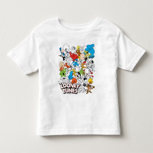 LOONEY TUNES™ Color Pop Muster Kleinkind T-shirt (Vorderseite)