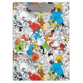 LOONEY TUNES™ Color Pop Muster Klemmbrett (Vorderseite)