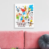 LOONEY TUNES™ Color Pop Muster Leinwanddruck (Insitu (Wohnzimmer))