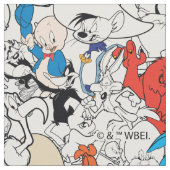 LOONEY TUNES™ Color Pop Muster Stoff (Nahaufnahme)
