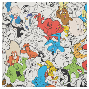 LOONEY TUNES™ Color Pop Muster Stoff