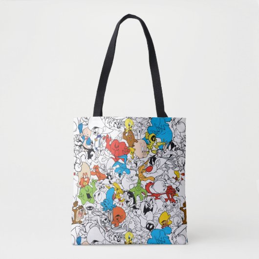 LOONEY TUNES™ Color Pop Muster Tasche (Vorderseite)