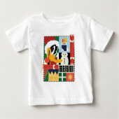LOONEY TUNES™ DAFFY DUCK™ Holiday Quacker Baby T-shirt (Vorderseite)