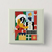 LOONEY TUNES™ DAFFY DUCK™ Holiday Quacker Button (Vorderseite)
