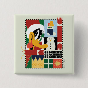 LOONEY TUNES™ DAFFY DUCK™ Holiday Quacker Button