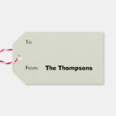 LOONEY TUNES™ DAFFY DUCK™ Holiday Quacker Geschenkanhänger (Rückseite Horizontal)