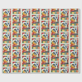 LOONEY TUNES™ DAFFY DUCK™ Holiday Quacker Geschenkpapier (Flach)