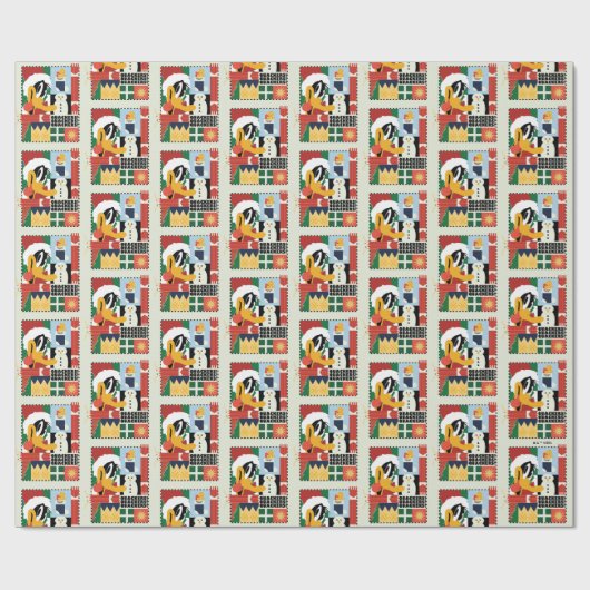 LOONEY TUNES™ DAFFY DUCK™ Holiday Quacker Geschenkpapier (Flach)