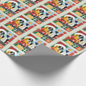 LOONEY TUNES™ DAFFY DUCK™ Holiday Quacker Geschenkpapier (Ecke)