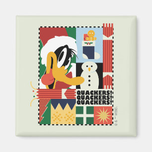LOONEY TUNES™ DAFFY DUCK™ Holiday Quacker Magnet