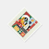 LOONEY TUNES™ DAFFY DUCK™ Holiday Quacker Serviette (Ecke)