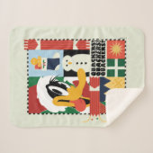 LOONEY TUNES™ DAFFY DUCK™ Holiday Quacker Sherpadecke (Vorderseite (Horizontal))