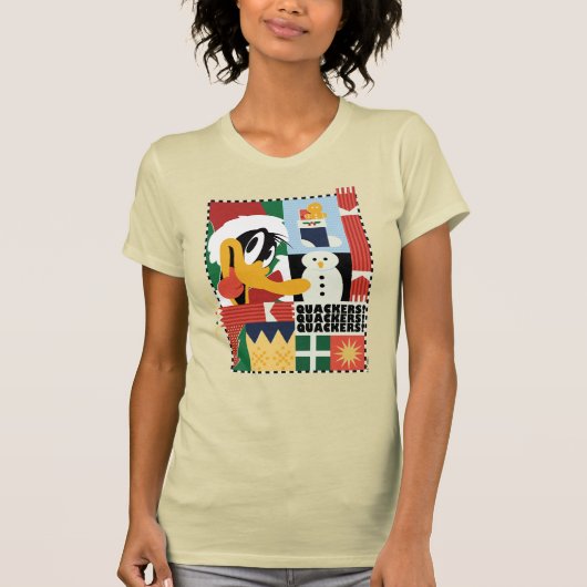 LOONEY TUNES™ DAFFY DUCK™ Holiday Quacker T-Shirt (Vorderseite)