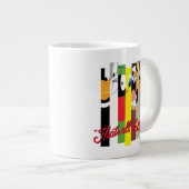 LOONEY TUNES™, DAS ALLE FOLKS IST!™ Sliced Charact Jumbo-Tasse (Vorderseite Rechts)