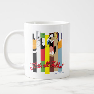 LOONEY TUNES™, DAS ALLE FOLKS IST!™ Sliced Charact Jumbo-Tasse