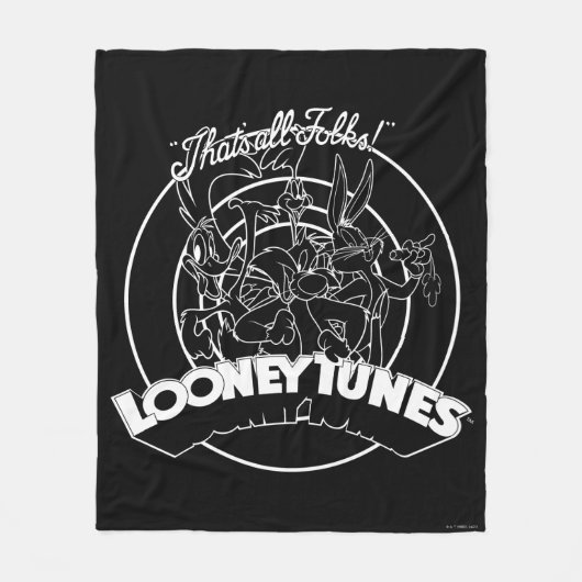 LOONEY TUNES™, DAS IST ALLES FOLKS!™ FLEECEDECKE (Vorderseite)