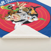 LOONEY TUNES™ "DAS SIND ALLE FOLKS!™" Bullseye Gro Sherpadecke (3/4)