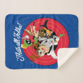LOONEY TUNES™ "DAS SIND ALLE FOLKS!™" Bullseye Gro Sherpadecke (Vorderseite (Horizontal))
