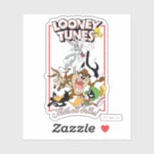 LOONEY TUNES™ "DAS SIND ALLE FOLKS!™" Gruppenstape Aufkleber (Blatt)