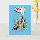 LOONEY TUNES™ "DAS SIND ALLE FOLKS!™" Gruppenstape Karte (Gelbe Blume)