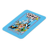 LOONEY TUNES™ "DAS SIND ALLE FOLKS!™" Gruppenstape Magnet (Linke Seite)