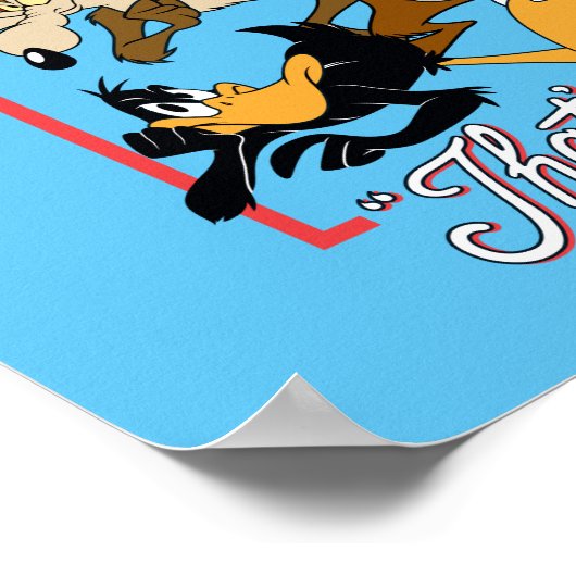 LOONEY TUNES™ "DAS SIND ALLE FOLKS!™" Gruppenstape Poster (Ecke)