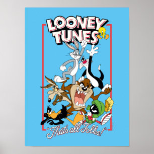 LOONEY TUNES™ "DAS SIND ALLE FOLKS!™" Gruppenstape Poster