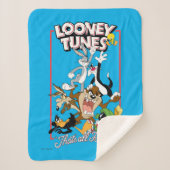 LOONEY TUNES™ "DAS SIND ALLE FOLKS!™" Gruppenstape Sherpadecke (Vorderseite)