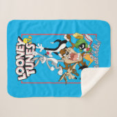 LOONEY TUNES™ "DAS SIND ALLE FOLKS!™" Gruppenstape Sherpadecke (Vorderseite (Horizontal))