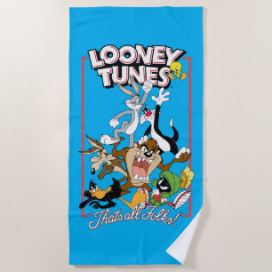 LOONEY TUNES™ "DAS SIND ALLE FOLKS!™" Gruppenstape Strandtuch