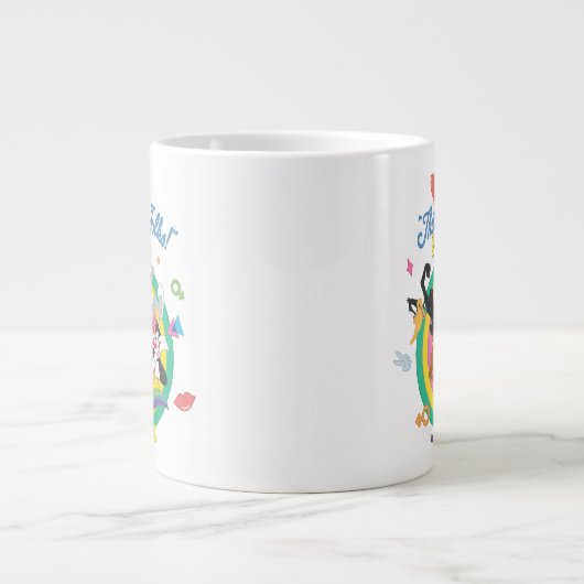 LOONEY TUNES™ - Das sind alle Leute! Pride Bullsey Jumbo-Tasse (Vorderseite)