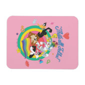LOONEY TUNES™ - Das sind alle Leute! Pride Bullsey Magnet (Horizontal)