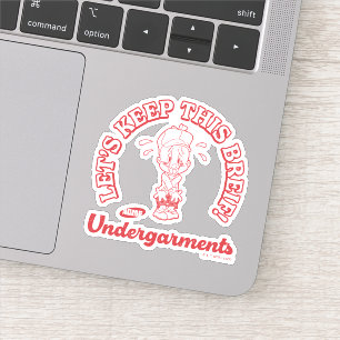 LOONEY TUNES™   ELMER FUDD™ ACME Unterwäsche Aufkleber