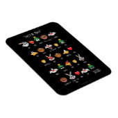 LOONEY TUNES™ Emoji Chart Magnet (Rechte Seite)