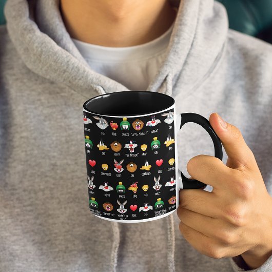 LOONEY TUNES™ Emoji Chart Tasse