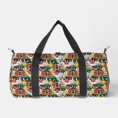 LOONEY TUNES™ Emoji-Muster Duffle Bag (Vorderseite)