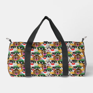 LOONEY TUNES™ Emoji-Muster Duffle Bag