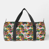 LOONEY TUNES™ Emoji-Muster Duffle Bag (Rückseite)