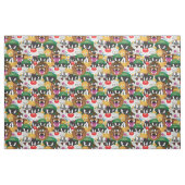 LOONEY TUNES™ Emoji-Muster Stoff (Fat Quarter (45,7 x 55,9 cm))